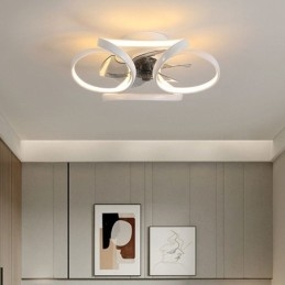 Jedinečný stropní ventilátor a lehký moderní stropní ventilátor se světly