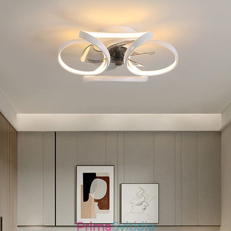 Jedinečný stropní ventilátor a lehký moderní stropní ventilátor se světly