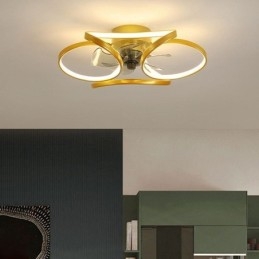 Jedinečný stropní ventilátor a lehký moderní stropní ventilátor se světly