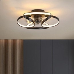 Jedinečný stropní ventilátor a lehký moderní stropní ventilátor se světly
