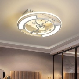 Evropský Styl Stropní Ventilátory Se Světlem