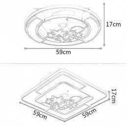 Evropský Styl Stropní Ventilátory Se Světlem