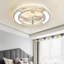 Evropský Styl Stropní Ventilátory Se Světlem