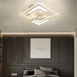 Evropský Styl Stropní Ventilátory Se Světlem