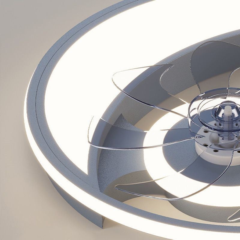 Měsíční stropní ventilátor Light Creativity Stropní lampa
