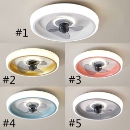 Moderní stropní ventilátor se světly Dálkové ovládání stropní ventilátor