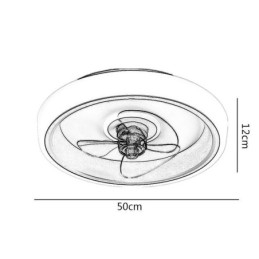 Moderní stropní ventilátor se světly Dálkové ovládání stropní ventilátor