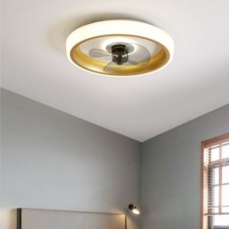 Moderní stropní ventilátor se světly Dálkové ovládání stropní ventilátor