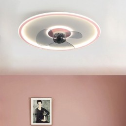 Macaron Stropní ventilátor Light Dálkové ovládání Decor Ventilateur