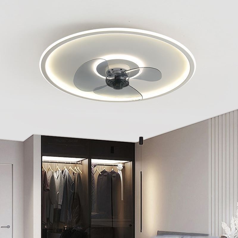 Macaron Stropní ventilátor Light Dálkové ovládání Decor Ventilateur