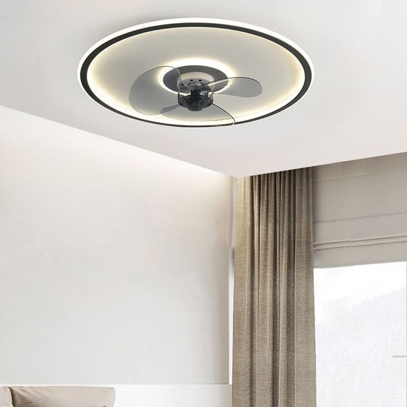 Macaron Stropní ventilátor Light Dálkové ovládání Decor Ventilateur