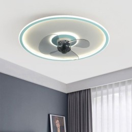 Macaron Stropní ventilátor Light Dálkové ovládání Decor Ventilateur