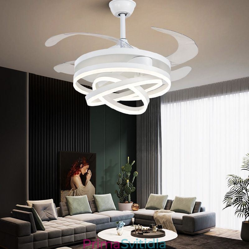 Creative Inverter Fan Lustr Fan Light