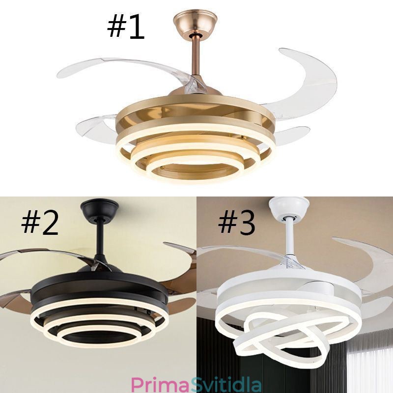 Creative Inverter Fan Lustr Fan Light