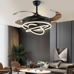 Creative Inverter Fan Lustr Fan Light