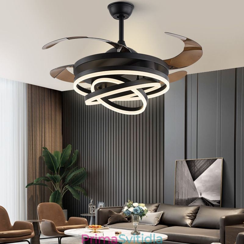 Creative Inverter Fan Lustr Fan Light