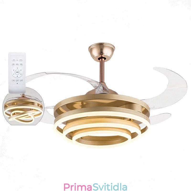 Creative Inverter Fan Lustr Fan Light
