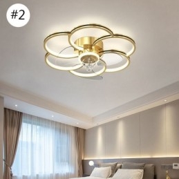 Stropní Ventilátory Se Světly Lustr Ventilateur