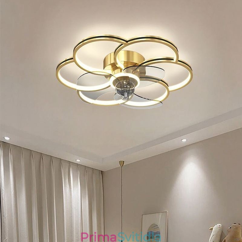 Stropní Ventilátory Se Světly Lustr Ventilateur