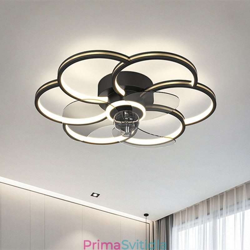 Stropní Ventilátory Se Světly Lustr Ventilateur