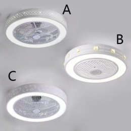 Ultra tenký stropní ventilátor světlo Neviditelný stropní ventilátor se světlem