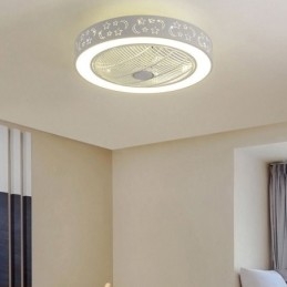 Ultra tenký stropní ventilátor světlo Neviditelný stropní ventilátor se světlem