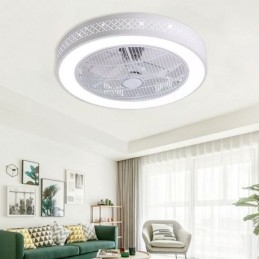 Ultra tenký stropní ventilátor světlo Neviditelný stropní ventilátor se světlem