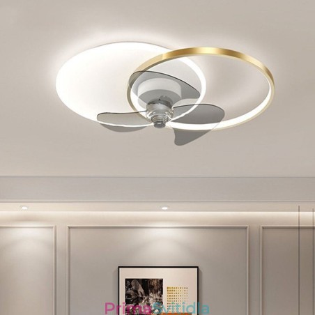 Stropní ventilátorová lampa Moderní svítidla ve stylu Art Deco Stropní ventilátorová lampa Moderní svítidla ve stylu Art Deco