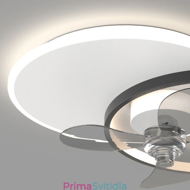 Stropní ventilátorová lampa Moderní svítidla ve stylu Art Deco