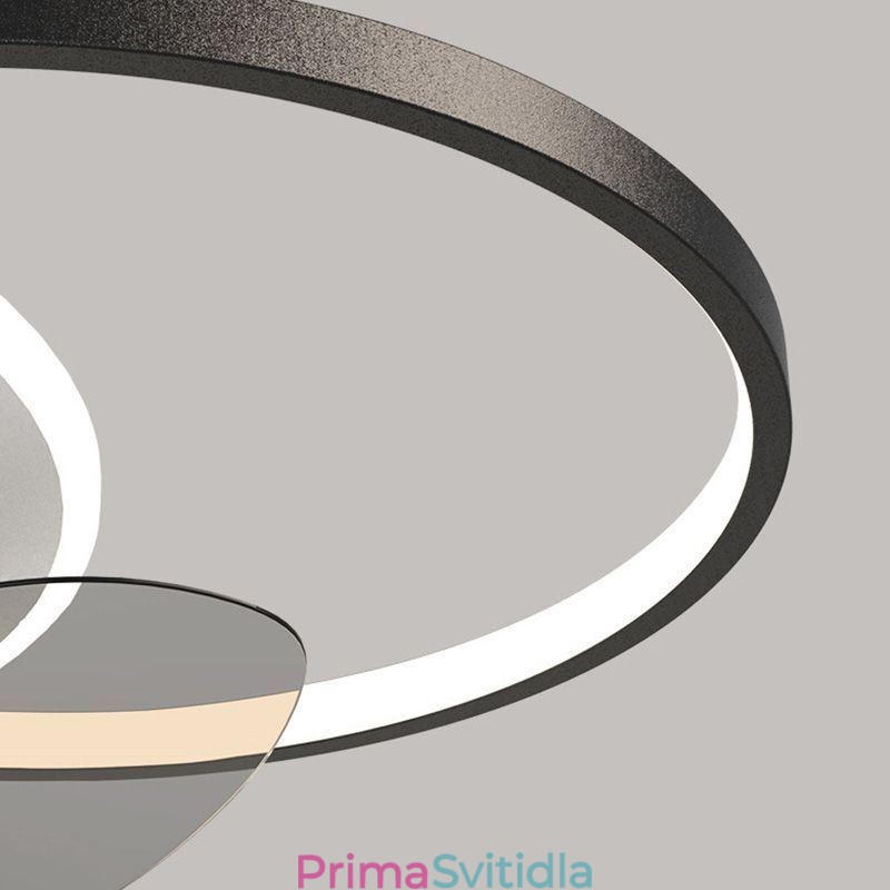 Stropní ventilátorová lampa Moderní svítidla ve stylu Art Deco
