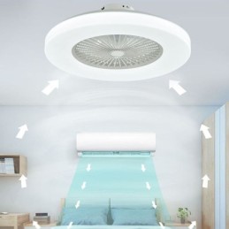 Třírychlostní dálkové ovládání stropního ventilátoru Trichromatické stmívání