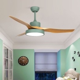 Stropní ventilátor s dálkovým ovládáním se 3 lopatkami