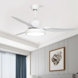 Stropní ventilátor s dálkovým ovládáním se 3 lopatkami