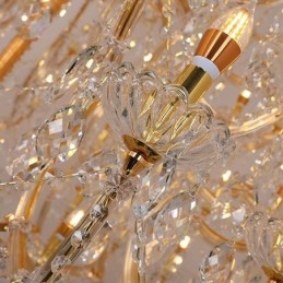 Luxusní křišťálové stropní svítidlo s dekorací lustru s 96 světly