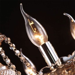 Evropský křišťálový lustr s 30 světly dekorace stropní světlo