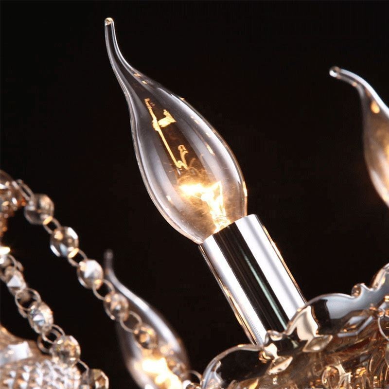 Evropský křišťálový lustr s 30 světly dekorace stropní světlo