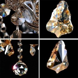 Evropský křišťálový lustr s 30 světly dekorace stropní světlo