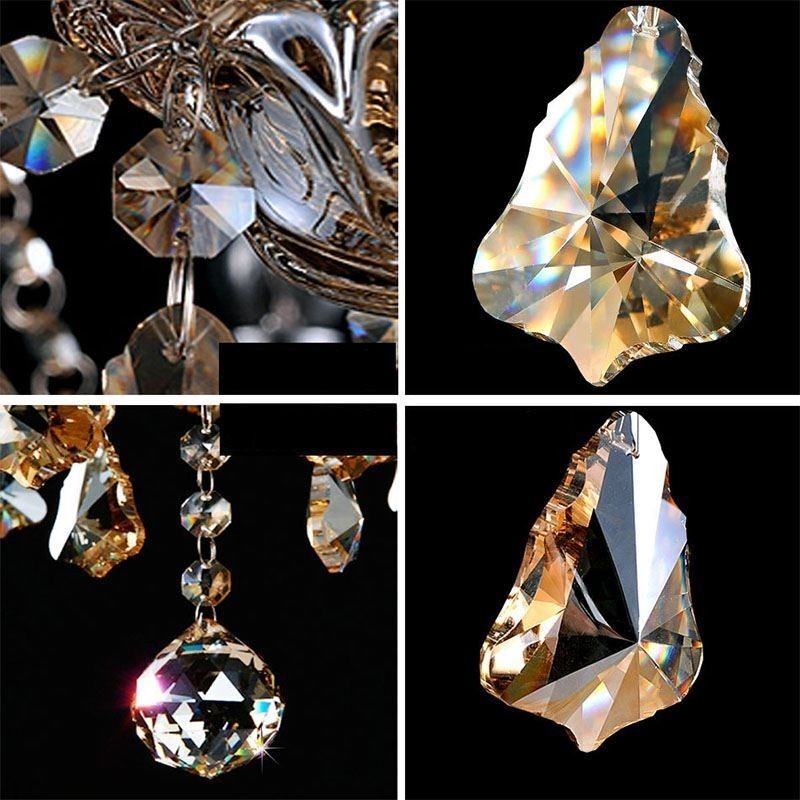 Evropský křišťálový lustr s 30 světly dekorace stropní světlo