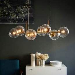 Současná závěsná lampa Magic Bean Simple s 8 světly