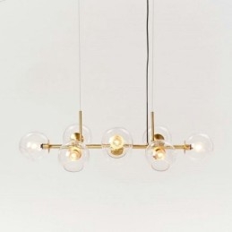 Současná závěsná lampa Magic Bean Simple s 8 světly