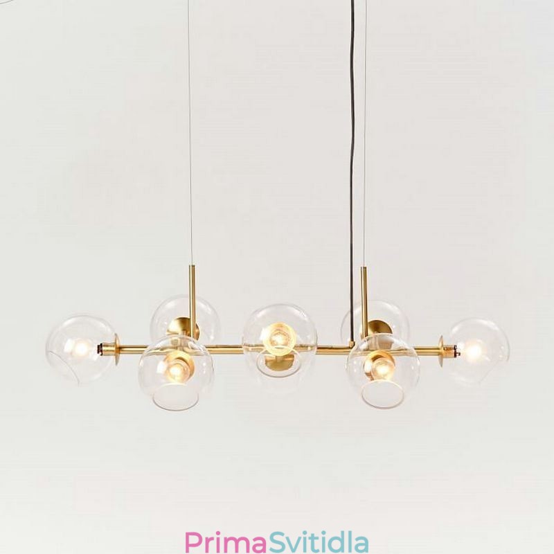 Současná závěsná lampa Magic Bean Simple s 8 světly