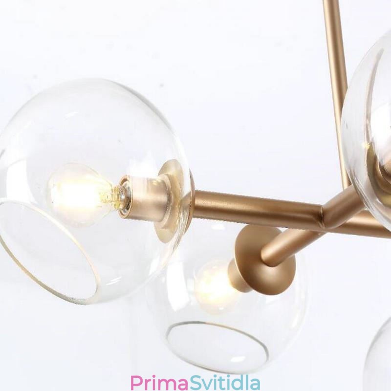Současná závěsná lampa Magic Bean Simple s 8 světly