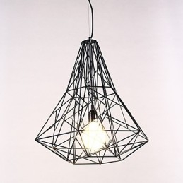 Moderní moderní chromový kovový lustr