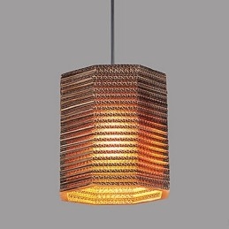 Závěsná lampa 1 Lehký moderní látkový materiál