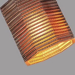 Závěsná lampa 1 Lehký moderní látkový materiál