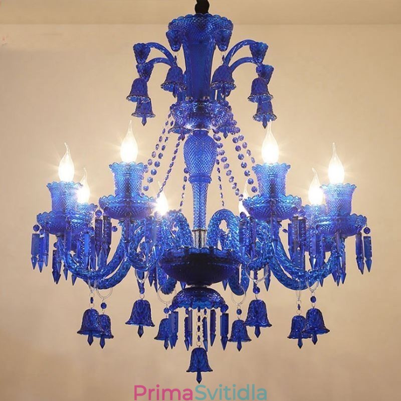 Křišťálové stropní svítidlo European Lustr Ring Bells Pendant Light