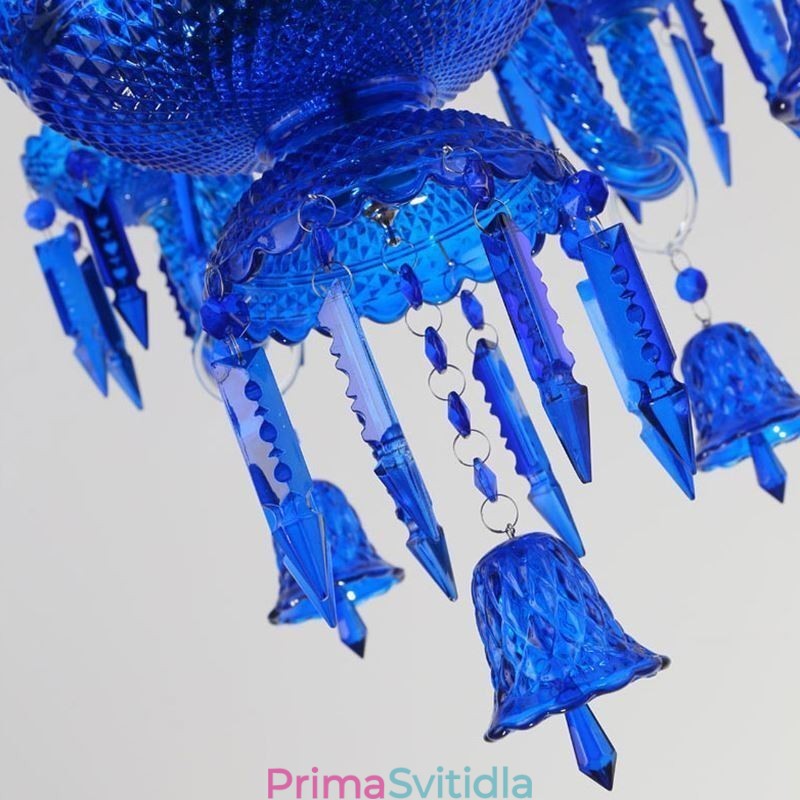 Křišťálové stropní svítidlo European Lustr Ring Bells Pendant Light