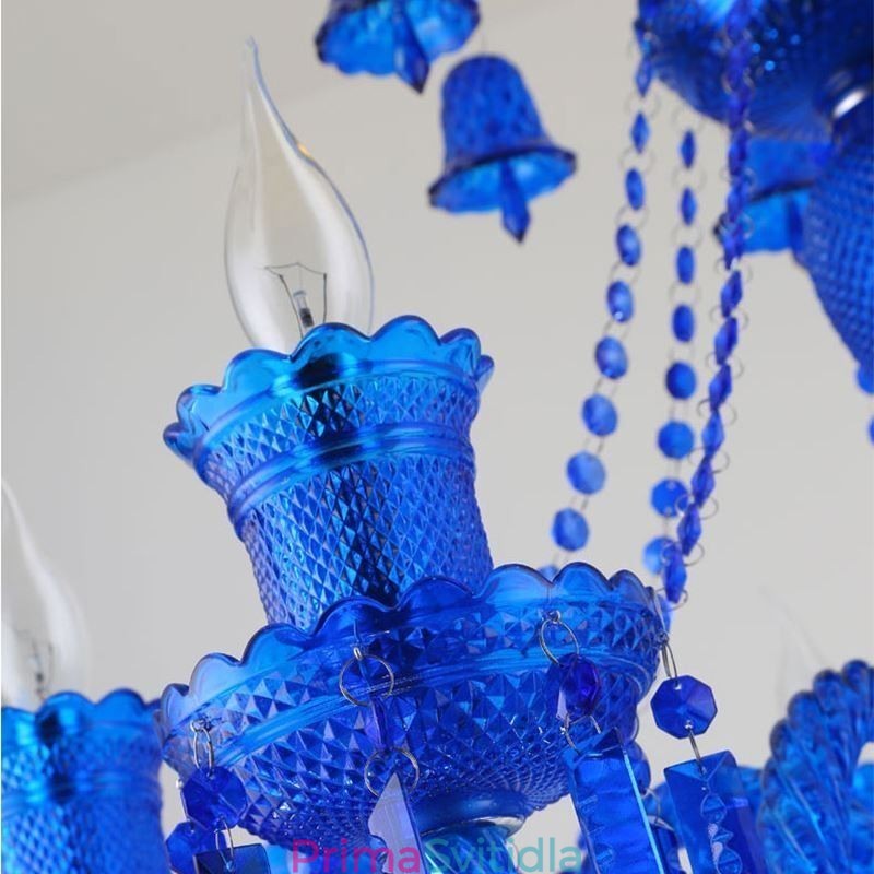 Křišťálové stropní svítidlo European Lustr Ring Bells Pendant Light