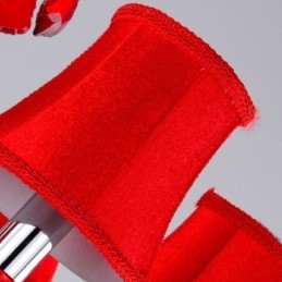 Luxusní křišťálový lustr European Red Color Závěsné světlo