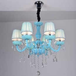 Kreativní křišťálový lustr Evropské elegantní závěsné svítidlo